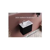 Turkuaz Turkuaz Cerastyle Mini Küçük Banyo, Tuvalet, Karavan Lavabo 24*42 Cm