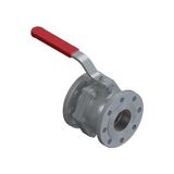 Turkuaz Vana DN40 Flanşlı Küresel Vana Tam Geçiş Pn6