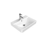 Turkuaz Yeni Mona Etajer Uyumlu Lavabo 60*45 Cm