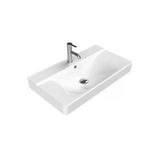 Turkuaz Yeni Mona Etajer Uyumlu Lavabo 80*45 Cm