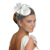 Turkuaz(434) Gelin Nikah Şapkası,gelin Şapkası,gelin Kepi,nikah Şapkası