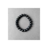 turkuaz&naturelTaşçıMurat1990 10mm Shungite Doğal Taş Bileklik AAA Kalite Hakiki Shungite Taşı