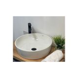 TURKUAZSERAMİK Turkuaz Cerastyle One Lavabo 46 Cm Yuvarlak Çanak Tezgah Üstü