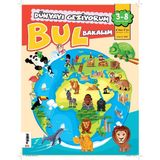 Turkuvaz Dergi Dünyayı Geziyorum Bul Bakalım 2025 Çocuk Dergisi Türkiye Menşeli Ciltli Yayın