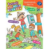 Turkuvaz Dergi Resimli Bilmece Bulmaca 4. Sayı 2023 Ciltli Mini Kitap Eğlenceli Zihin Geliştirici Dergi