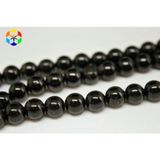 Turmalin Taşı YARIM Dizi 8mm (18cm uzunluğundadır)