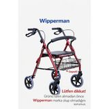 TURMED Tekerlekli Yürüteç Walker Ekonomik Rollator Hasta Yaşlı Yürüteci