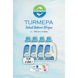 Turmepa 4 Al 3 Öde Turmepa Jel Bulaşık Makinesi Deterjanı 750 Ml, Pamuk Hediyeli