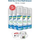 Turmepa 5 Al 4 Öde Bebek Saç ve Vücut Köpük Şampuanı 150 ml ve Rosıe - 1 - 5 Yaş - Beyaz