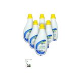 Turmepa Bebek Çamaşır Deterjanı 1000 ml x 6 ve Rosie Pamuk - 1 lt