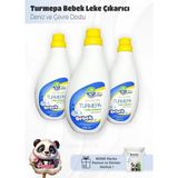 Turmepa Bebek Leke Çıkarıcı 1000 ml x 3 ve Rosie Pamuk