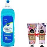 Turmepa Bulaşık Deterjanı 750 ml x 4 + El Kremleri