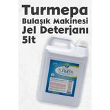 Turmepa Bulaşık Makinesi Jel Deterjanı 5 Litre Temizlik Seti Hızla Çözünebilen İçerik