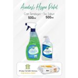 Turmepa Cam Temizleyici 500 ml, Sıvı Sabun 500 ml ve Arap Sabunlu 100'lü