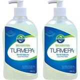 Turmepa Cilt Dostu Ferahlatıcı Kokuya Sahip Sıvı Sabun 500 ml x 2 Pratik Paket