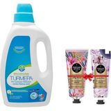Turmepa Sıvı Çamaşır Deterjanı 2 Lt x 3 + El Kremleri