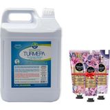 Turmepa Sıvı Çamaşır Deterjanı 5 Lt x 2 + El Kremleri