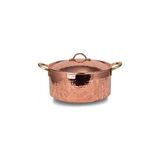 Turna Bakir Italyan Tencere 9 No 32 Cm El Dovme Kirmizi Turna8187-1
