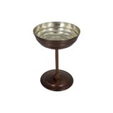 Turna Bakır TURNA0483-3 250 ml Zo Martini Oksit Düz Kadeh