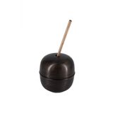 Turna Bakır TURNA0485-3 250 ml Apple Cocktail Oksit Düz Pipetli Bardak