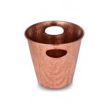 Turna Bakır TURNA2552-1 24 cm Mercan Kırmızı El Dövme Buz Kovası