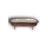 Turna Bakır TURNA5865-3 120 cm Oksit Ayaklı Közlü Sunum Kebaplık