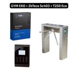 Turnike ve ZkTeco Kart Okuyuculu Spor Salonu Üye Takip Sistemi Seti