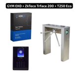 Turnike ve ZkTeco Yüz Tanıma+Şifre+Kart Okuyuculu Spor Salonu Üye Takip Sistemi Seti