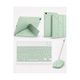 TUROTTO Galaxy Tab A9 Plus X210 / A11 Plus X230 İle Uyumlu Standlı Kılıf Dokunmatik Kalem ve Klavye Mouse Set