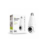 TUROVE 360° Akıllı Ampul Kamera | 2MP Full HD 1080P Wi-Fi Güvenlik Kamerası | Gece Görüşlü | Hareket Algılama | Çift Yönlü Ses