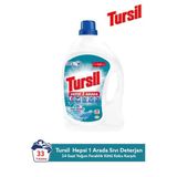 Tursil Matik Hepsi 1 Arada Sıvı Çamaşır Deterjanı 33 Yıkama Yoğun Ferahlık ve Hijyen Temizlik