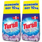 Tursil Matik Toz Çamaşır Deterjanı 20KG Leylak Bahçesi (2PK*10) (132 Yıkama)