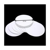 Turta Mendili / Pasta Altlığı Beyaz Yuvarlak 22 cm 10 Adet - Yok