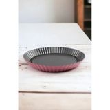 Turta Tart Kalıbı Pembe 28cm