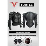 Turtle Body Armor Tam Vücut Korumalı Motosiklet Body Armour + Eldiven Ve Buff Hediyeli