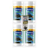 Turtle Green Calcium Sticks 4x125 ml Su Kaplumbağası Yemi ve Vitamin Seti