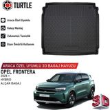 Turtle Opel Frontera Hybrid 2025-2026 Uyumlu 3D Havuzlu Bagaj Havuzu