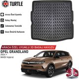 Turtle Opel Grandland (Mhev) Hybrid 2024-2026 Uyumlu 3D Havuzlu Bagaj Havuzu