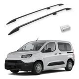 Turtle Toyota Proace City 2019-2025 / Uzun Şasi Tavan Çıtası Crown Siyah