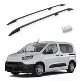 Turtle Toyota Proace City 2019-2025 / Uzun Şasi Tavan Çıtası Crown Siyah