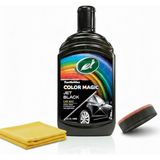 Turtle Wax Siyah Renkli Cila Boya Koruyucu Parlatıcı 500 ml Uygulama Süngeri ve Bez ile Kolay Uygulama