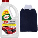 Turtle Wax Zip Wax Cilalı Oto Yıkama Şampuanı 60 Yıkama + Gojo Yıkama Eldiveni Universal Araçlar İçin Derin Temizlik
