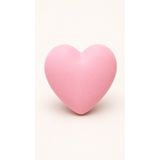 TURUNÇ AKSESUAR Küçük Açık Pembe Tombul Kalp Kulp- En 4.5 Cm Boy 4.5 Cm Bebek Çocuk Genç Odası Dolap Mobilya Kulp