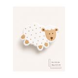 TURUNÇ AKSESUAR Kuzu Kulp- En 9.5 Cm Boy 6.5 Cm Bebek Çocuk Genç Odası Kulpları Dolap Çekmece Mobilya Kulpu