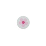 TURUNÇ AKSESUAR Pembe Şeker Çiçek Kulp- Çap 5.5 Cm Bebek Çocuk Genç Odası Kulpları Dolap Çekmece Mobilya Kulpu