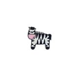 TURUNÇ AKSESUAR Zebra Kulp- En 8.5 Cm Boy 8 Cm Bebek Çocuk Genç Odası Kulpları Dolap Çekmece Mobilya Kulpu