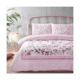 Turuncix Özdilek Çift Kişilik Ranforce Nevresim Takımı Fleur Rose Pembe - Standart - Renkli