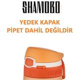 Turuncu 350 ml Çelik Termos Yedek Kapak ve Pipet Seçeneği - Seçenek 1 - Altın