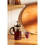 Turuncu 350 ml French Press, Şık ve Kullanışlı Kahve Demleme Aracı - Seçenek 1 - Altın