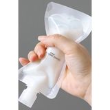 Turuncu 3'lü Seyahat Seti, Kapaklı Plastik Kozmetik Kabı, Losyon, Sabun, Şampuan, Krem - Altın - Seçenek 1